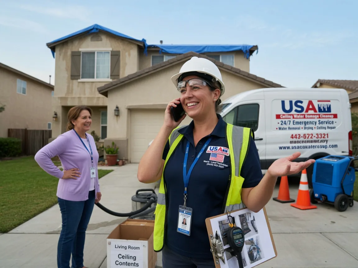 Ceiling Water Damage Restoration Easton, IL FAQs